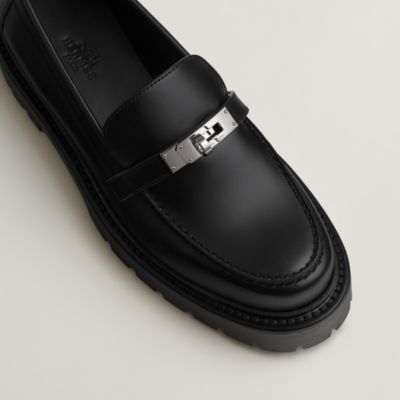 モカシン - ブラック - レディースシューズ | Hermès - エルメス-公式